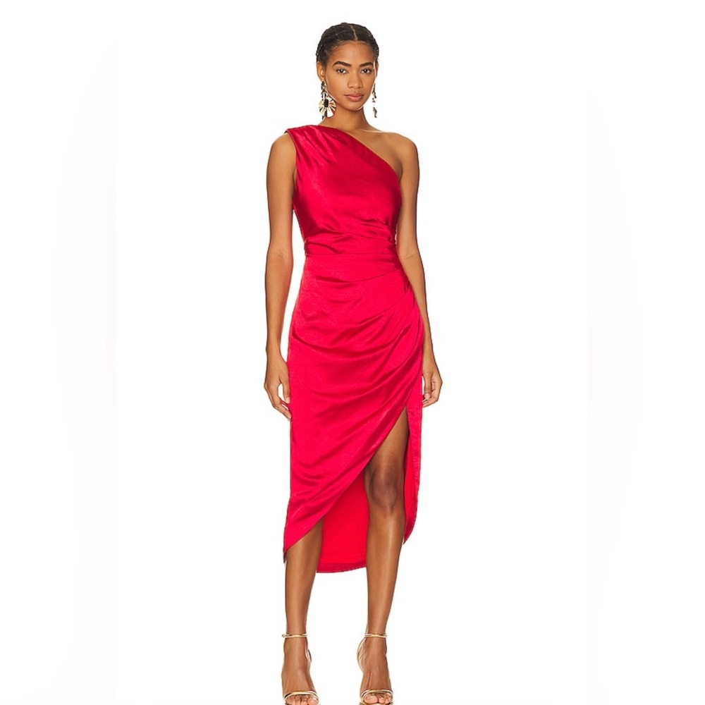 ELLIATT Cassini Dress in Orange